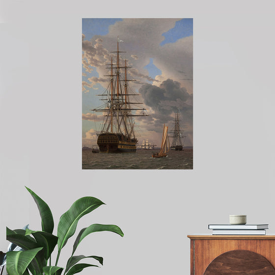 "The Russian Ship of the Line" "Asow", C.W. Eckersberg