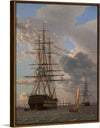 "The Russian Ship of the Line" "Asow", C.W. Eckersberg