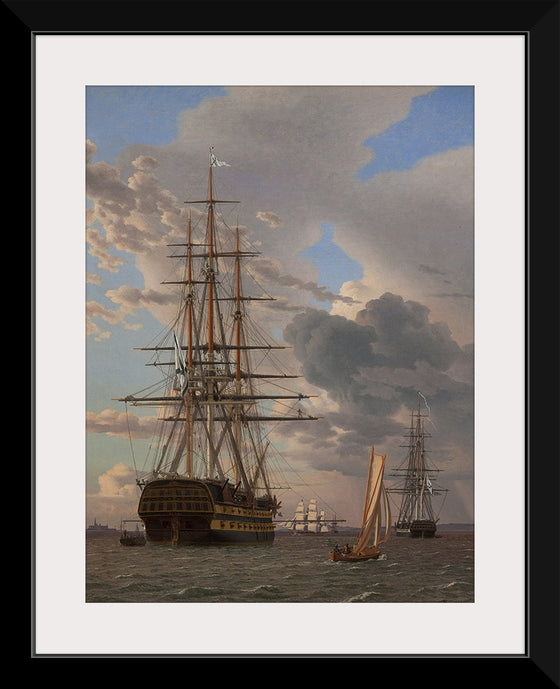 "The Russian Ship of the Line" "Asow", C.W. Eckersberg