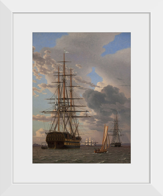 "The Russian Ship of the Line" "Asow", C.W. Eckersberg