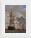 "The Russian Ship of the Line" "Asow", C.W. Eckersberg