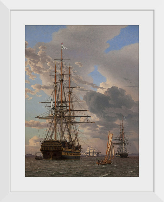 "The Russian Ship of the Line" "Asow", C.W. Eckersberg