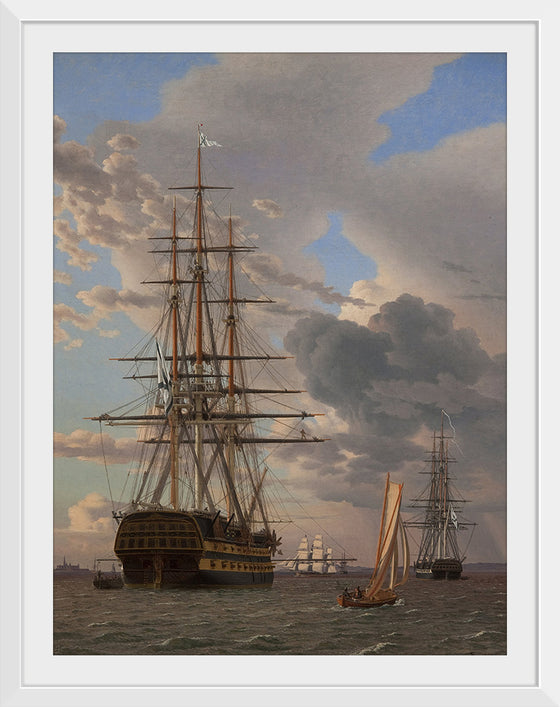 "The Russian Ship of the Line" "Asow", C.W. Eckersberg