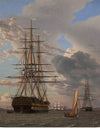 "The Russian Ship of the Line" "Asow", C.W. Eckersberg