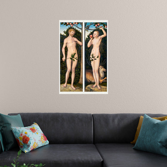 "Adam and Eve (1533–1537)", Lucas Cranach