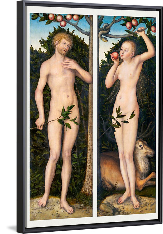 "Adam and Eve (1533–1537)", Lucas Cranach