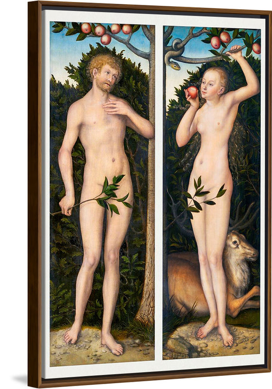 "Adam and Eve (1533–1537)", Lucas Cranach