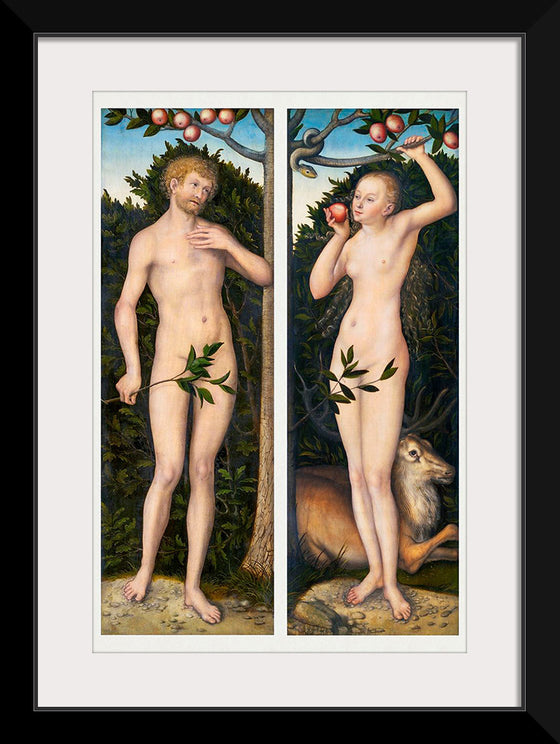 "Adam and Eve (1533–1537)", Lucas Cranach