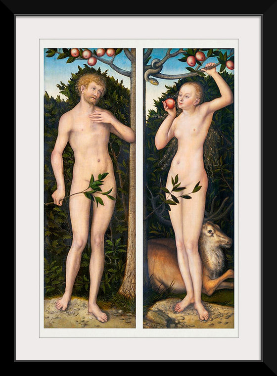 "Adam and Eve (1533–1537)", Lucas Cranach