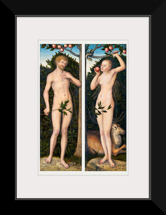 "Adam and Eve (1533–1537)", Lucas Cranach