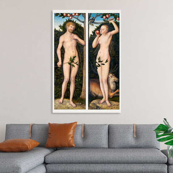 "Adam and Eve (1533–1537)", Lucas Cranach