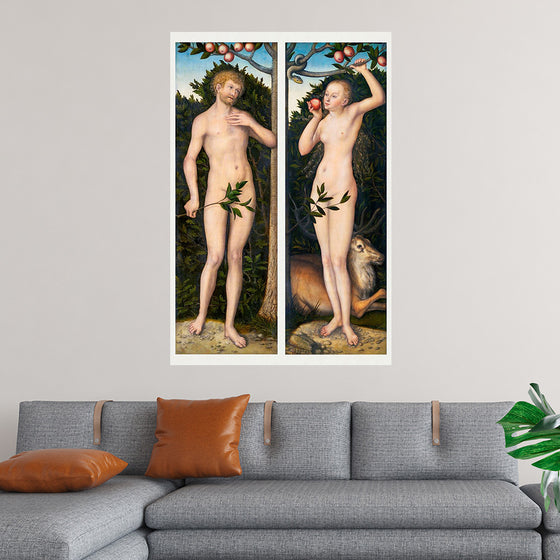 "Adam and Eve (1533–1537)", Lucas Cranach