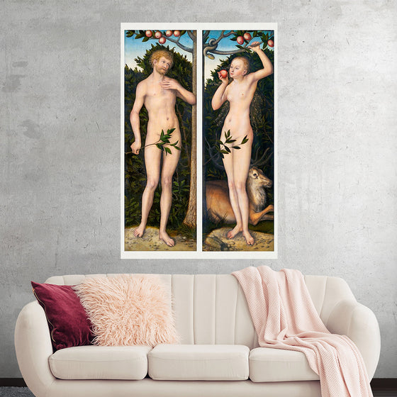 "Adam and Eve (1533–1537)", Lucas Cranach