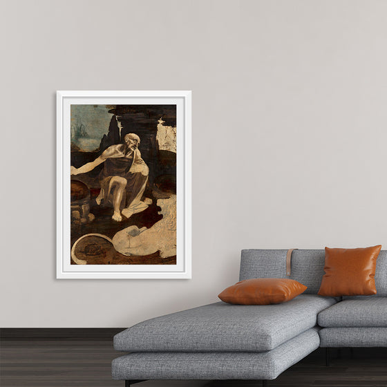 "Saint Jerome in the Wilderness", Leonardo da Vinci