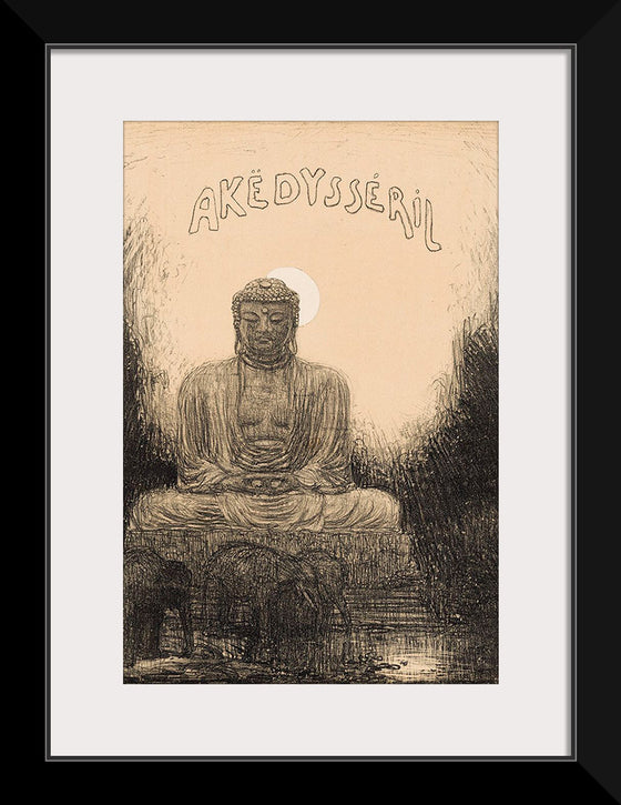 "Ontwerp Voor Het Titelblad Van Akëdysséril (c.1894)", Marius Bauer