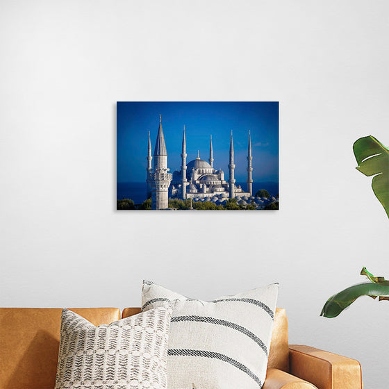 "The Blue Mosque at Night"