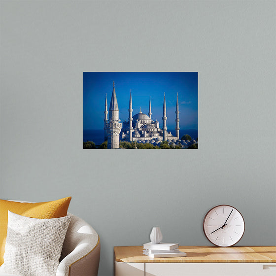 "The Blue Mosque at Night"