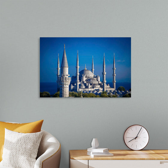 "The Blue Mosque at Night"