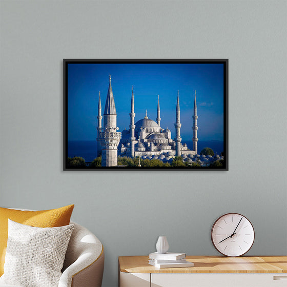 "The Blue Mosque at Night"