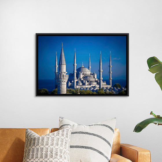 "The Blue Mosque at Night"