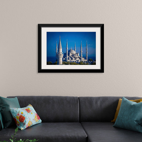 "The Blue Mosque at Night"