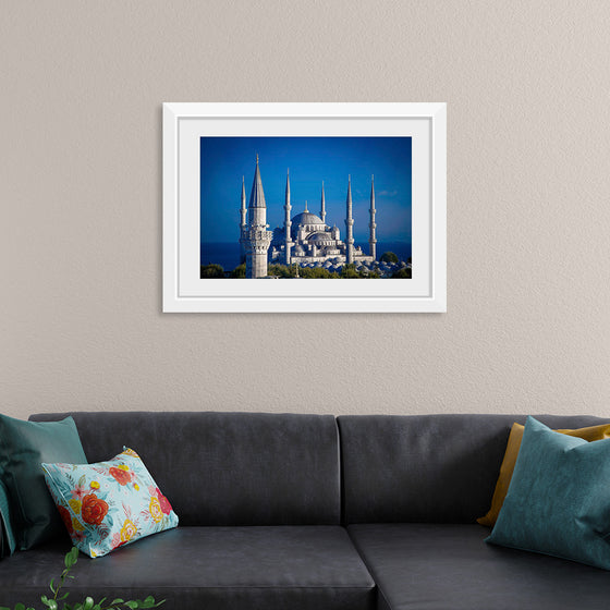 "The Blue Mosque at Night"