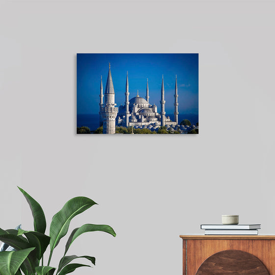 "The Blue Mosque at Night"