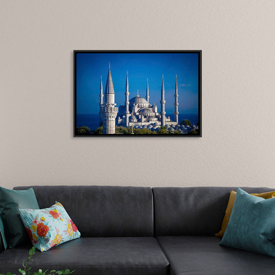 "The Blue Mosque at Night"