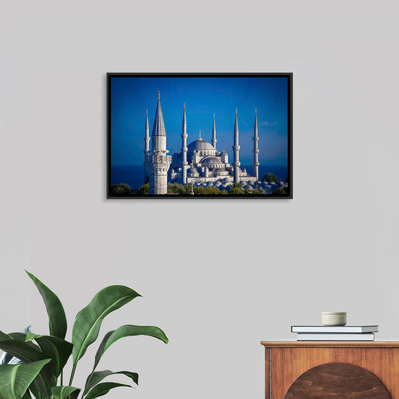 "The Blue Mosque at Night"