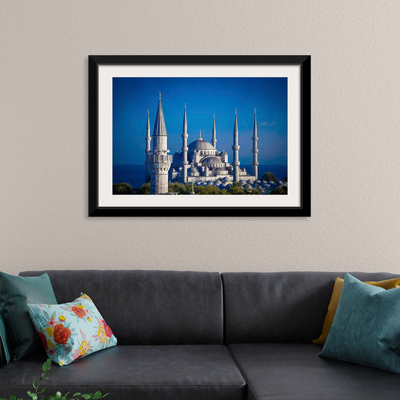 "The Blue Mosque at Night"