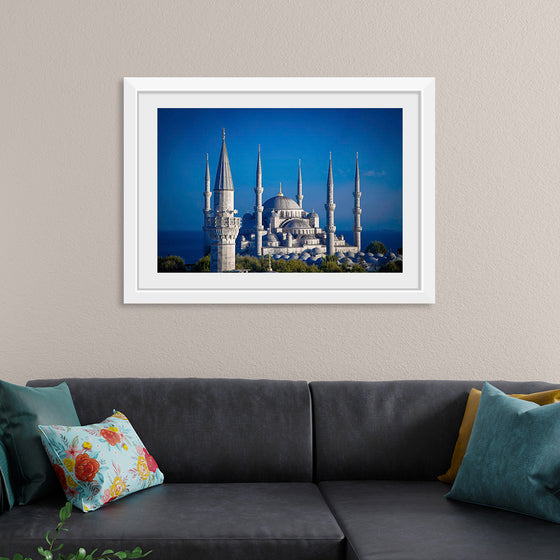 "The Blue Mosque at Night"