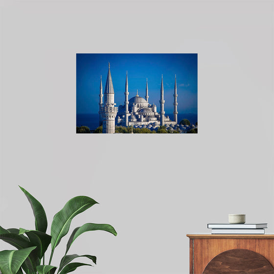 "The Blue Mosque at Night"