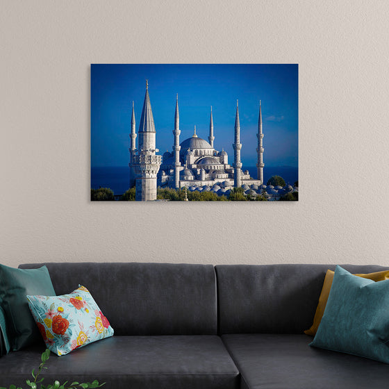 "The Blue Mosque at Night"