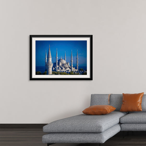 "The Blue Mosque at Night"