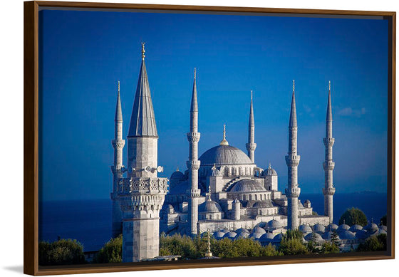 "The Blue Mosque at Night"