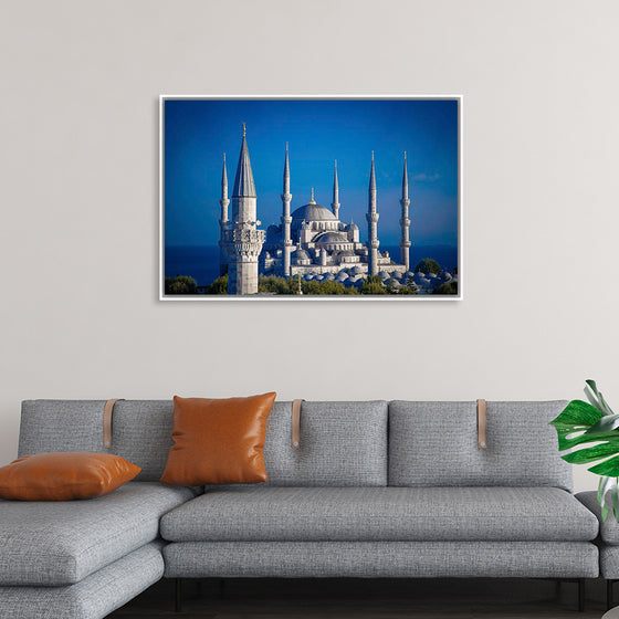 "The Blue Mosque at Night"