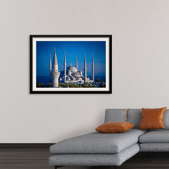 "The Blue Mosque at Night"