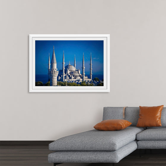 "The Blue Mosque at Night"