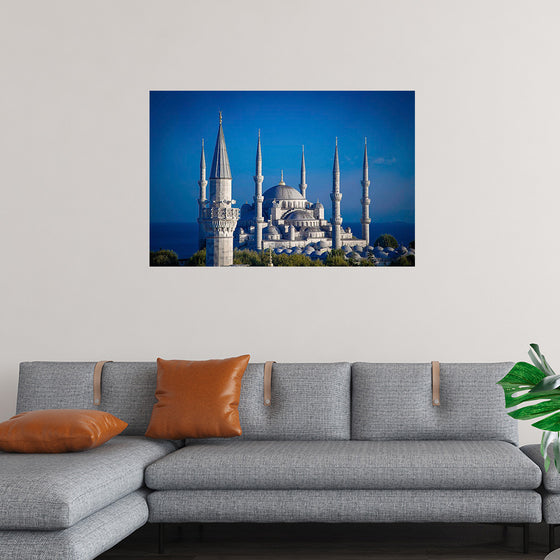 "The Blue Mosque at Night"