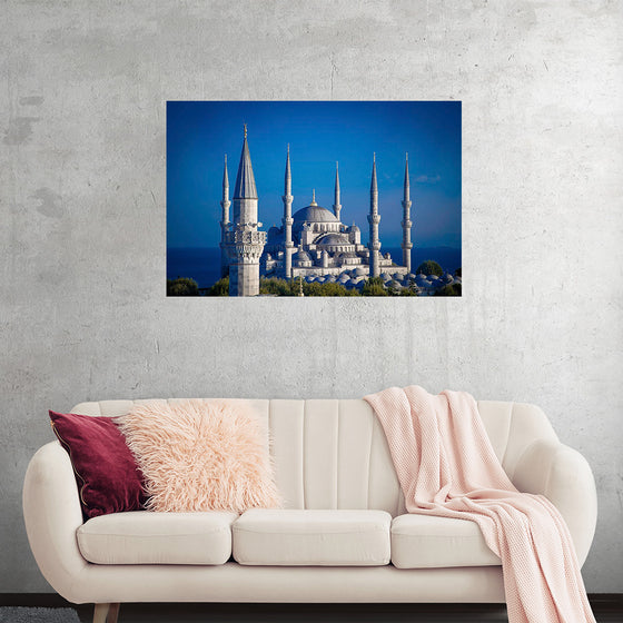 "The Blue Mosque at Night"