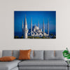 "The Blue Mosque at Night"