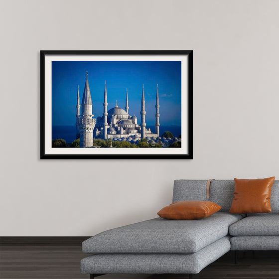 "The Blue Mosque at Night"