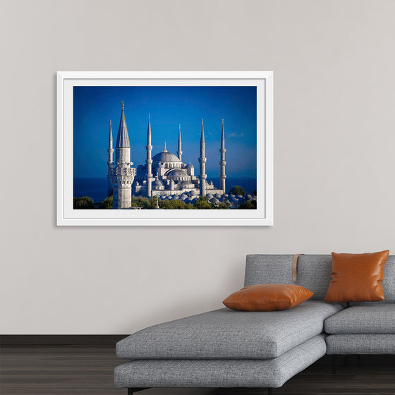 "The Blue Mosque at Night"