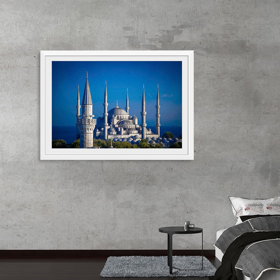 "The Blue Mosque at Night"