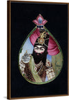 "Portrait Miniature of the Qajar Ruler, Fath 'Ali Shah"