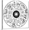 Immergez-vous dans l’allure mystique de “Zodiaque Zodiac” issu du Larousse du XXème siècle. Cette œuvre captivante entrelace avec élégance l’art et l’énigme de l’astrologie. Chaque signe du zodiaque, minutieusement illustré, témoigne de l’attention méticuleuse de l’artiste et de sa profonde compréhension des êtres célestes. 