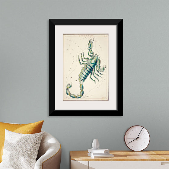 "Astronomical Chart of the Scorpio (1831) ", Sidney Hall
