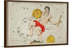 "Astronomical Chart of the Zodiacs Aquaris (1831)", Sidney Hall