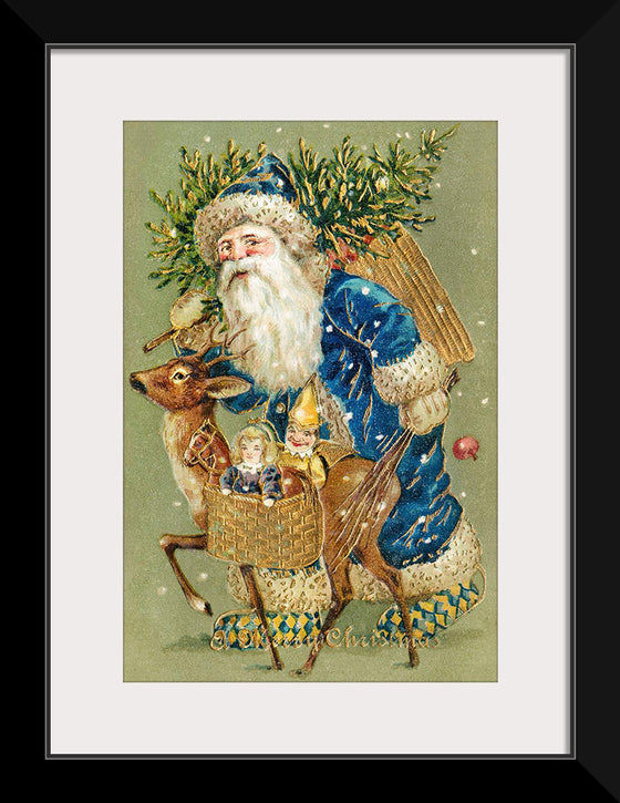 "A Merry Christmas from (ca. 1900s)"