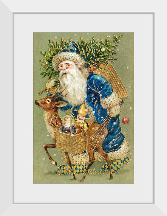 "A Merry Christmas from (ca. 1900s)"